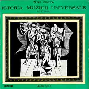 Zeno Vancea - Istoria Muzicii Universale În Exemple - Discul Nr. 8 (Clasici ...