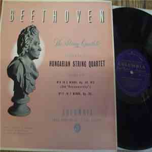 Beethoven, The Hungarian Quartet - String Quartets: No. 8 In E Minor, Op. 5 ...