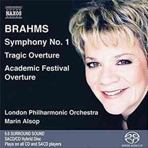Brahms - Marin Alsop, The London Philharmonic Orchestra - Symphony No. 1 • Tragic Overture • Academic Festival Overture
