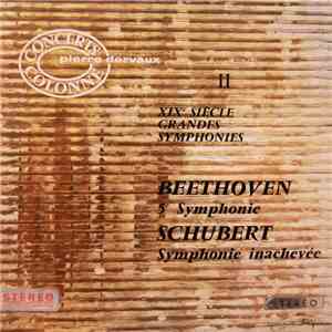 Orchestre De L'Association Des Concerts Colonne, Pierre Dervaux , Beethoven, Schubert - 5e Symphonie/Symphonie Inachevée