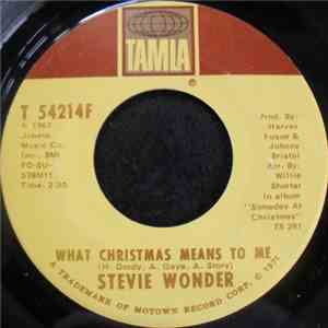 Stevie Wonder - What Christmas Means To Me / Bedtime For Toys