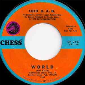 1619 B.A.B. - World / For Your Love