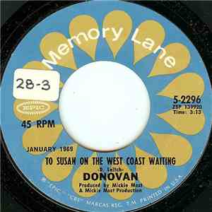 Donovan - To Susan On The West Coast Waiting / Atlantis
