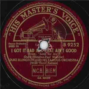 Duke Ellington And His Famous Orchestra - I Got It Bad And That Ain't Good ...
