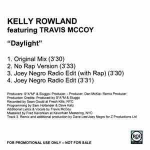 Kelly Rowland Featuring Travis McCoy - Daylight