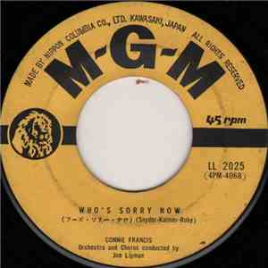 Connie Francis - Who's Sorry Now / You Were Only Fooling (While I Was Falling In Love)