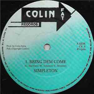 Simpleton - Bring Dem Come