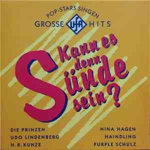 Various - Kann Es Denn Sünde Sein? (Pop-Stars Singen Grosse Ufa-Hits)