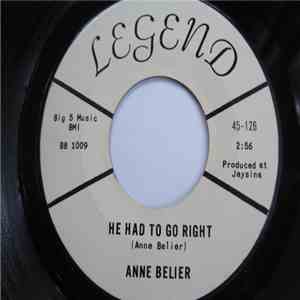 Anne Belier - He Had To Go Right  O Ken Karanga