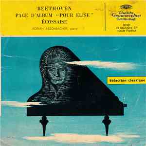 Adrian Aeschbacher, Ludwig van Beethoven - Page D'Album