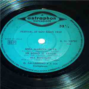 G. Fallabrino E Il Suo Complesso - Festival Di San Remo 1959