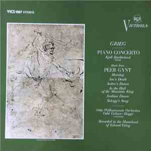 Grieg — Kjell Baekkelund - Oslo Philharmonic Orchestra, Odd Grüner-Hegge - Piano Concerto / Music From Peer Gynt