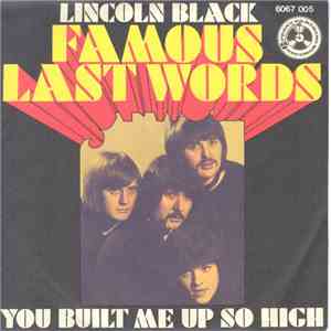 Lincoln Black - Famous Last Words