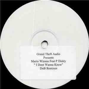Mario Winans Feat P. Diddy - I Don't Wanna Know (DnB Remixes)