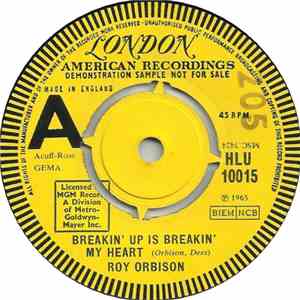 Roy Orbison - Breakin' Up Is Breakin' My Heart / Wait