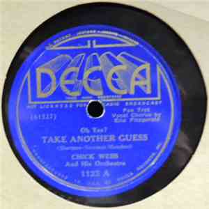 Chick Webb And His Orchestra - Take Another Guess / When I Get Low I Get Hi ...