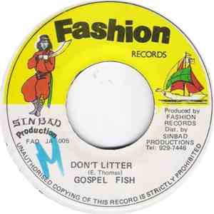 Gospel Fish - Don't Litter
