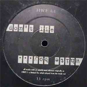 Various - Don't Lie White Boy...