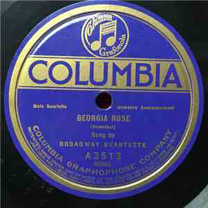 Broadway Quartette / Al Jolson - Georgia Rose / Yoo-Hoo