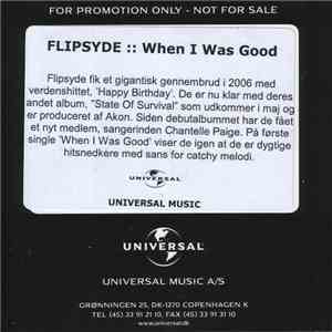 Flipsyde - When It Was Good