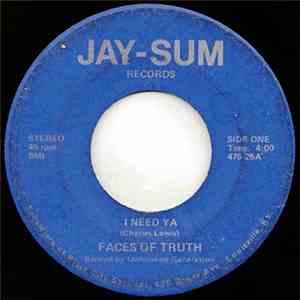 Faces Of Truth - I Need Ya / Black Is