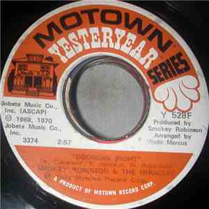Smokey Robinson & The Miracles - Doggone Right / Baby, Baby, Don't Cry