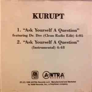 Kurupt - Ask Yourself A Question