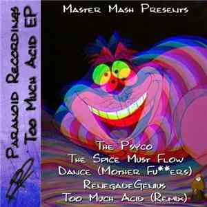 Master Mash - Too Much Acid EP