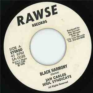 Jah Carlos & Soul Syndicate - Black Harmony