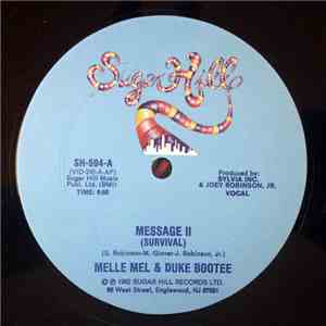 Melle Mel & Duke Bootee - Message II (Survival)
