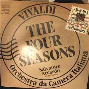 Vivaldi : Salvatore Accardo, Orchestra Da Camera Italiana - The Four Season ...