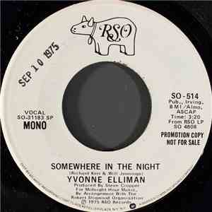 Yvonne Elliman - Somewhere In The Night