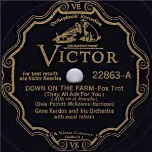 Gene Kardos And His Orchestra - Down On The Farm / Sweet Violets