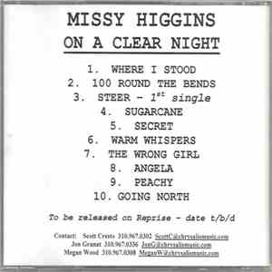Missy Higgins - On A Clear Night