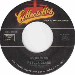 Petula Clark - Downtown / Kiss Me Goodbye