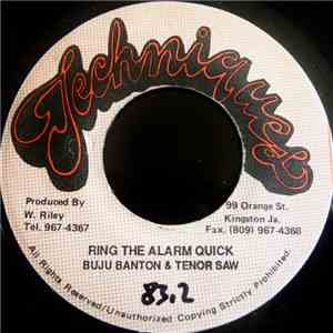 Buju Banton & Tenor Saw - Ring The Alarm Quick