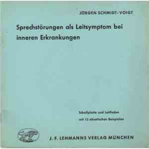 Jörgen Schmidt-Voigt - Sprechstörungen Als Leitsymptom Bei Inneren Erkrankungen