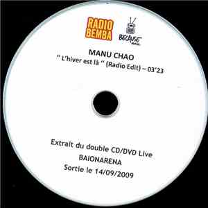 Manu Chao - L'hiver Est Là (Radio Edit)
