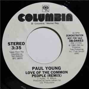 Paul Young - Love Of The Common People (Remix)
