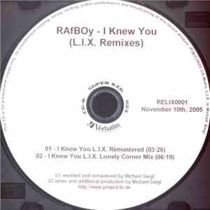 RAfBOy - I Knew You (L.I.X. Remixes)