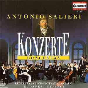 Antonio Salieri, Bela Banfalvi, Budapest Strings - Konzerte - Concertos