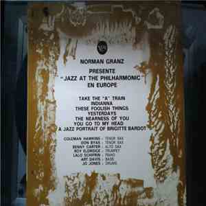Norman Granz - Norman Grantz Présente Jazz At The Phiharmonic En Europe Volume 3