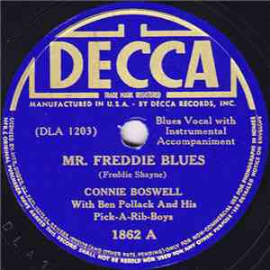 Connie Boswell With Ben Pollack And His Pick-A-Rib Boys - Mr. Freddie Blues ...