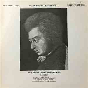 Wolfgang Amadeus Mozart, Ana-Maria Miranda, Christian Ivaldi, André Saint-Clivier - Lieder