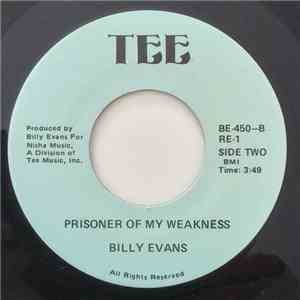 Billy Evans - I Can Feel You Close / Prisoner Of My Weakness