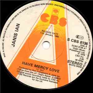 Janis Ian - Have Mercy Love