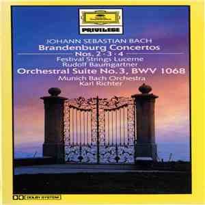 Johann Sebastian Bach : Festival Strings Lucerne, Rudolf Baumgartner / Muni ...