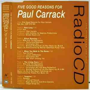 Paul Carrack - Five Good Reasons For Paul Carrack