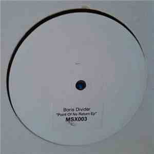 Boris Divider - Point Of No Return