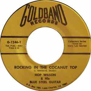 Hop Wilson & His Blue Steel Guitar / Ivory Lee Semien - Rocking In The Cocanut Top / Fuss Too Much